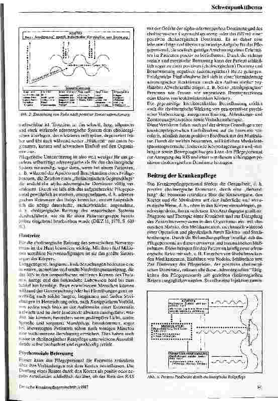 Vorschauseite 4: Cholinergische Reizpflege Entwurf einer neurophysiologischen Krankenpflegetheorie