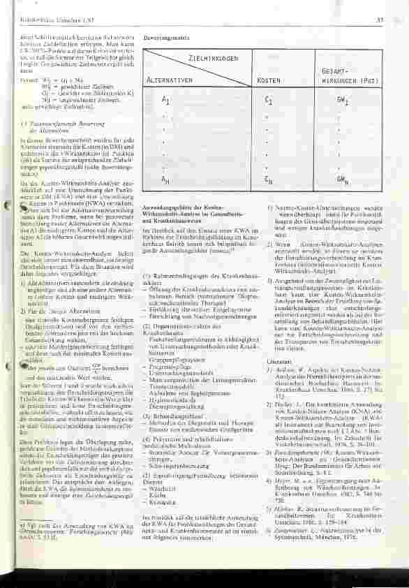 Vorschauseite 3: Kosten-Wirksamkeits-Analyse