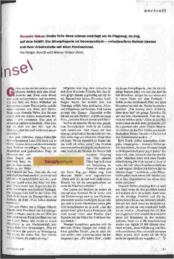 Vorschauseite 2: Reif für die Insel