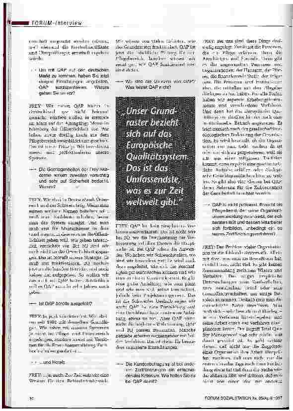 Vorschauseite 3: In Qualität kann man fast nicht zuviel investieren