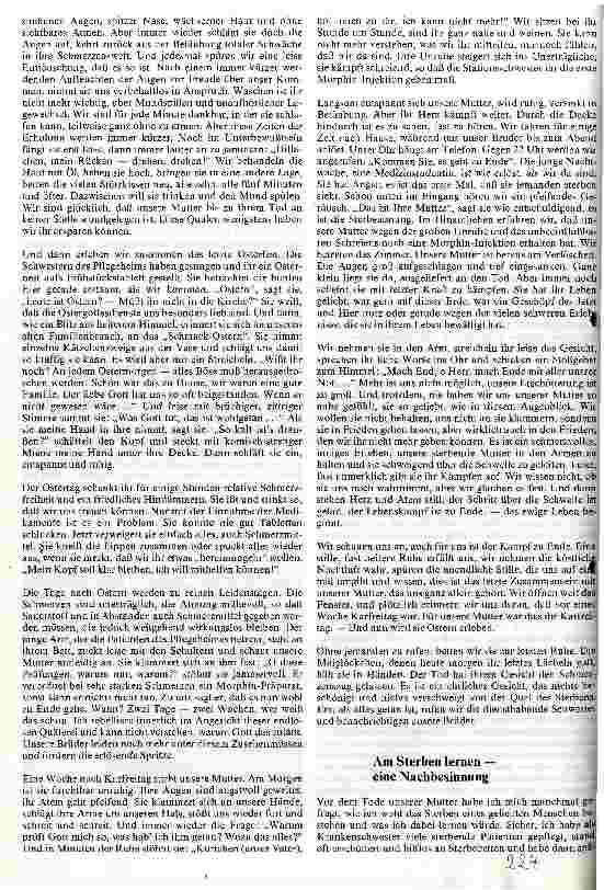 Vorschauseite 3: Unsere Mutter stirbt Erfahrungen und persönliche Gedanken zur Sterbebegleitung