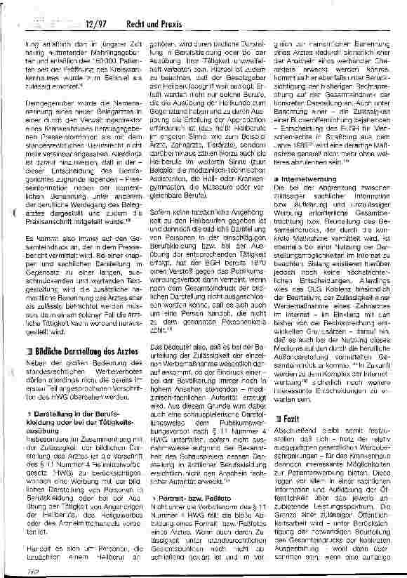 Vorschauseite 3: Werbung für das Krankenhaus - Teil 2: Einzelfälle aus der Praxis