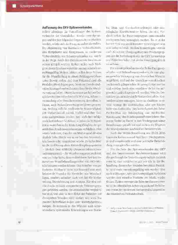Vorschauseite 5: Ist die moderne Wundversorgung noch zu retten?