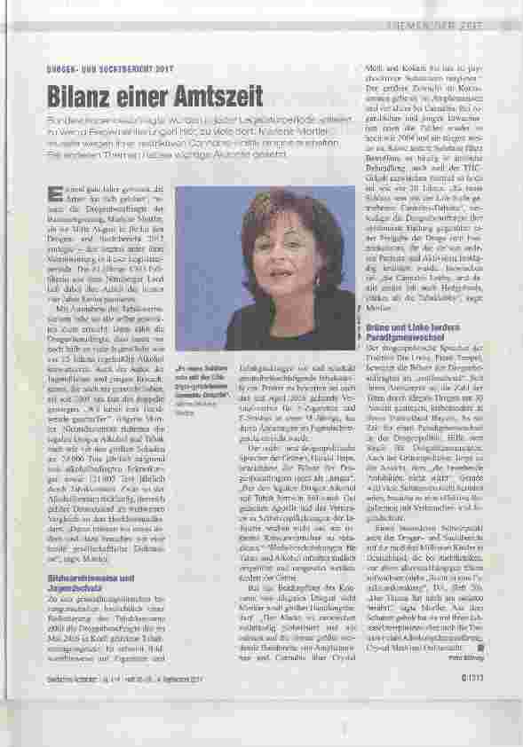 Vorschauseite 1: Bilanz einer Amtszeit