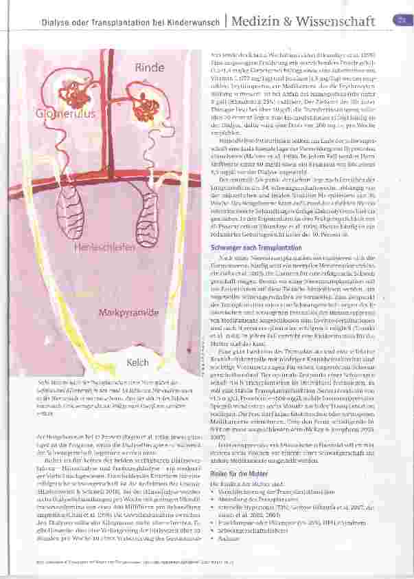 Vorschauseite 2: Schwanger trotz Dialyse oder Transplantation?
