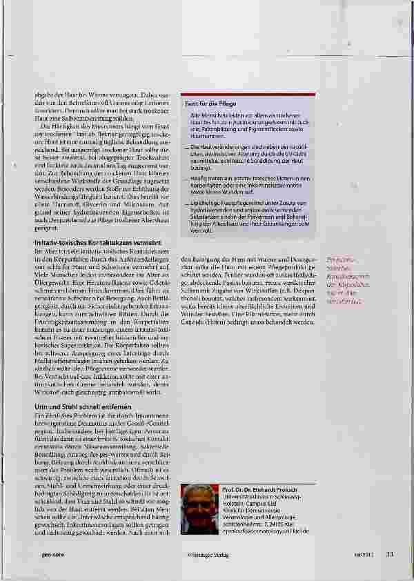 Vorschauseite 4: Altershaut und Hautpflege