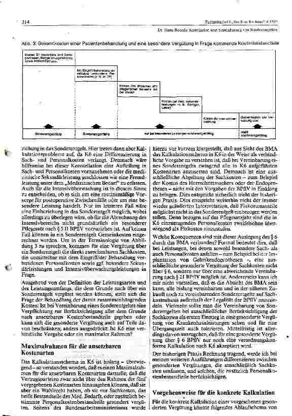 Vorschauseite 4: Kalkulation und Vereinbarung von Sonderentgelten