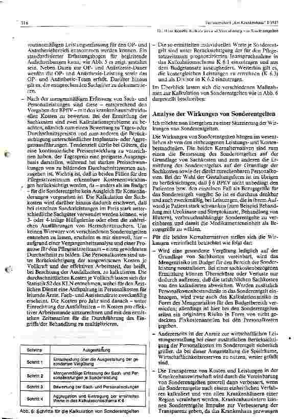 Vorschauseite 6: Kalkulation und Vereinbarung von Sonderentgelten