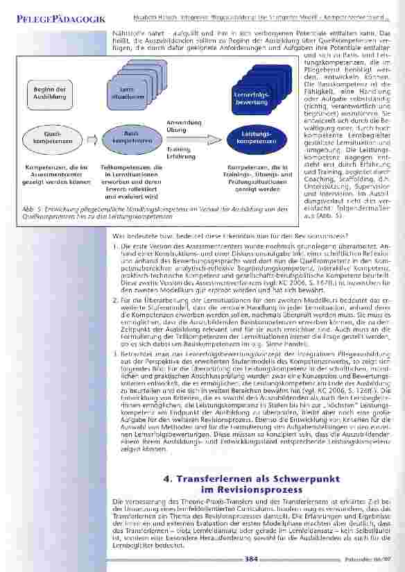 Vorschauseite 6: Integrative Pflegeausbildung: Das Stuttgarter Modell