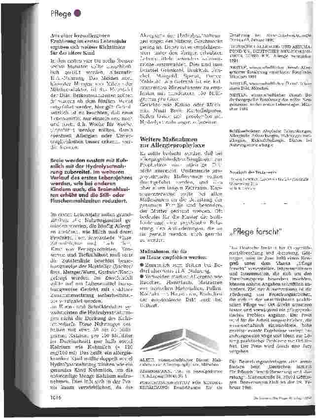 Vorschauseite 1: Pflege forscht