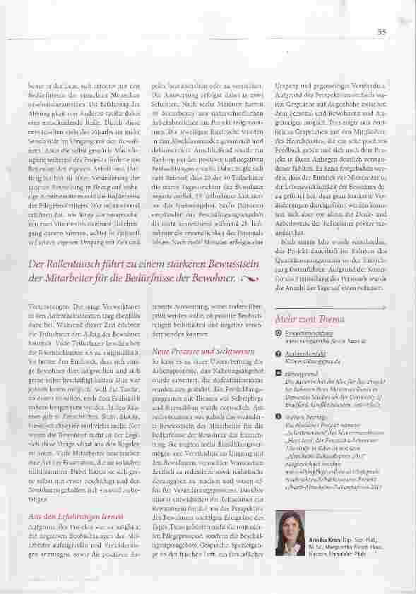 Vorschauseite 6: Mitarbeiter als Bewohner