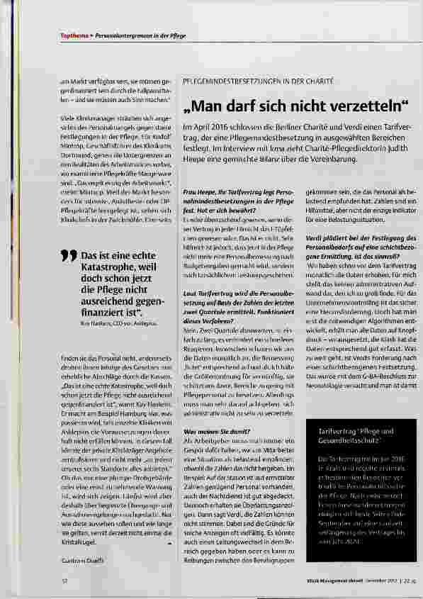 Vorschauseite 4: Das regelt einzig der Arbeitsmarkt