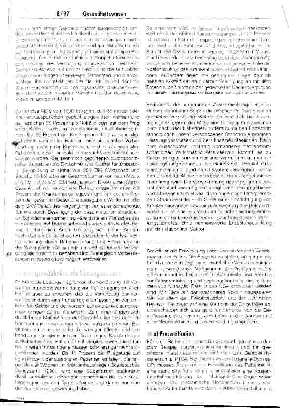 Vorschauseite 4: Strategien zum Ungang mit zunehmender Knappheit im Gesundheitswesen