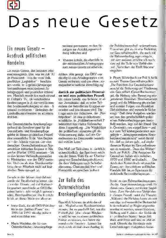 Vorschauseite 1: Das neue Gesetz Ein neues Gesetz - Ausdruck politischen Handelns
