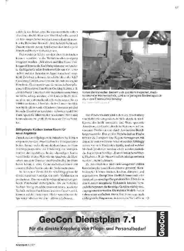 Vorschauseite 2: Eine Küche für mehrere Heime