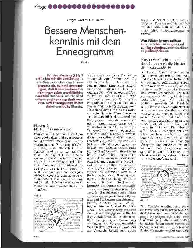 Vorschauseite 1: Bessere Menschenkenntnis mit dem Enneagramm 2. Teil