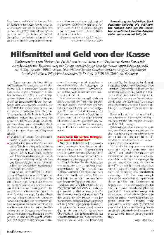 Vorschauseite 2: Ausbildung in Pflegeberufen