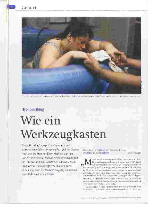 Vorschauseite 1: HypnoBirthing Wie ein Werkzeugkasten