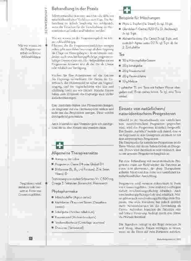 Vorschauseite 5: Progesteronmangel Symptome, Ursachen und Behandlung