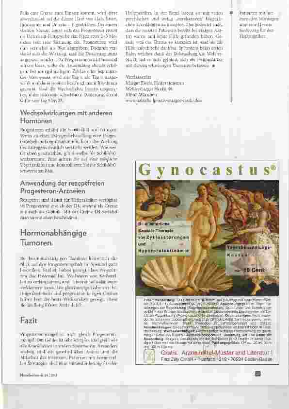 Vorschauseite 6: Progesteronmangel Symptome, Ursachen und Behandlung