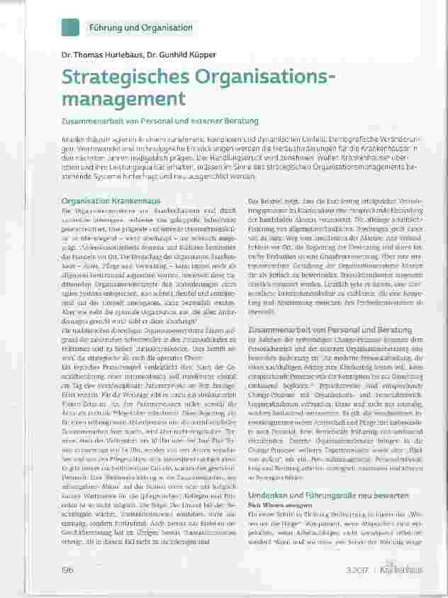 Vorschauseite 1: Strategisches Organisationsmanagement