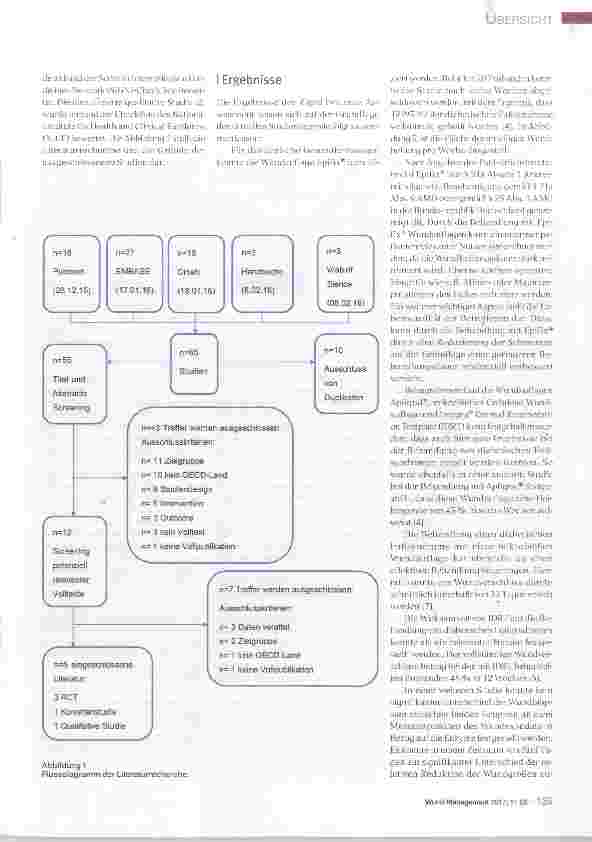 Vorschauseite 3: Patientenrelevanter Nutzen von Wundauflagen bei Menschen mit Diabetischem Fußsyndrom Ergebnisse eines Rapid Evidence Assessment