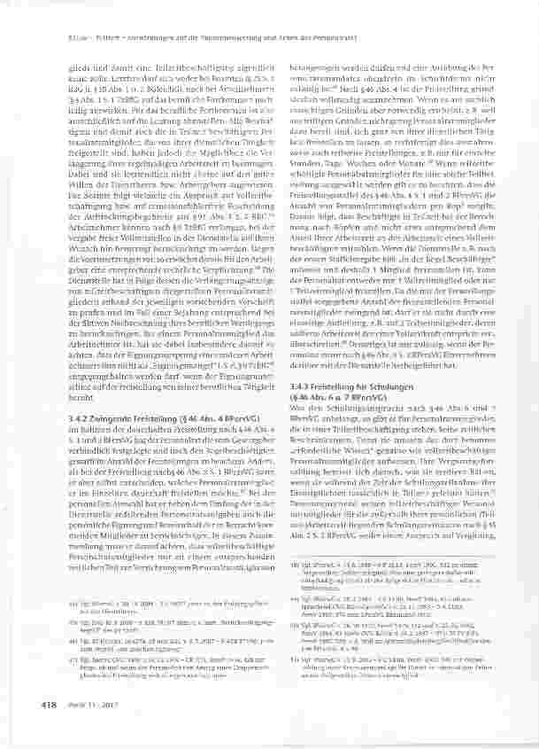 Vorschauseite 6: Teilzeit - Auswirkungen auf die Zusammensetzung und Arbeit des Personalrats?