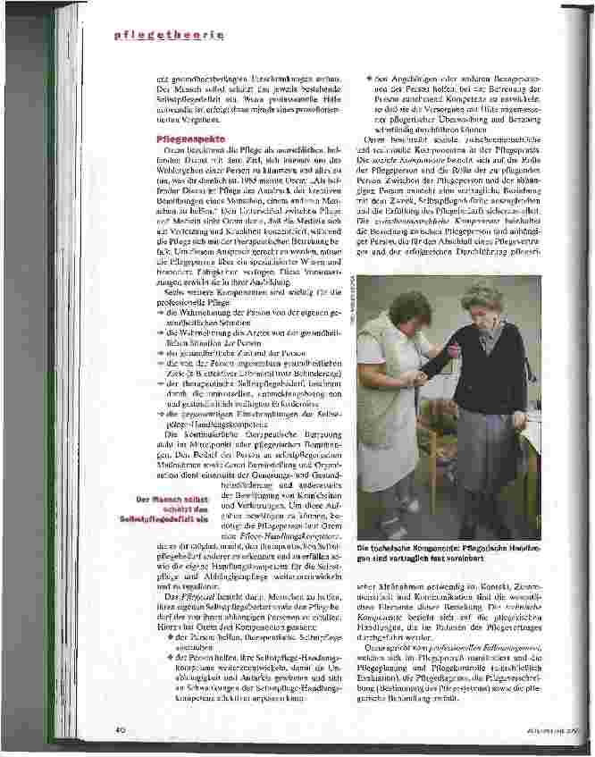 Vorschauseite 4: Selbstbestimmung und Selbstpflege