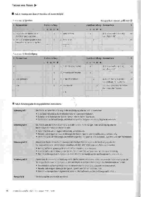 Vorschauseite 3: Das Logopädische Assessment: Struktur, ICF-Orientierung und Bedeutung im Qualitätsmanagement