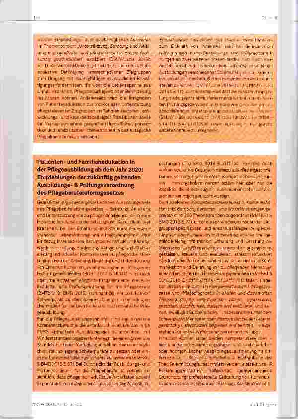 Vorschauseite 2: Patientenedukation in der Pflege Themensammlung & Unterrichtsvorschläge (Teil 4)