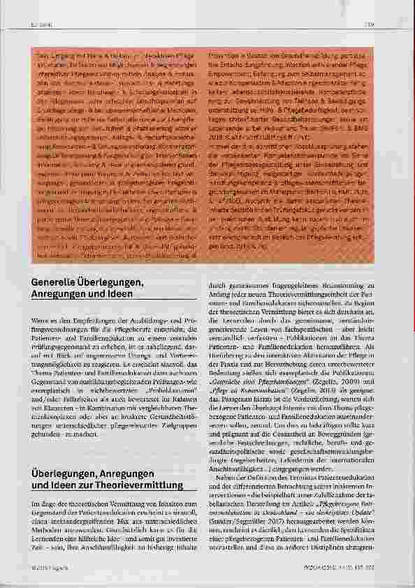 Vorschauseite 3: Patientenedukation in der Pflege Themensammlung & Unterrichtsvorschläge (Teil 4)