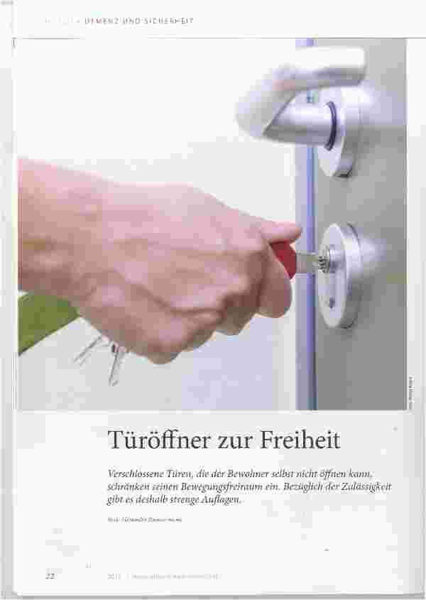 Vorschauseite 1: Türöffner zur Freiheit