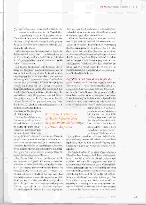 Vorschauseite 2: Türöffner zur Freiheit