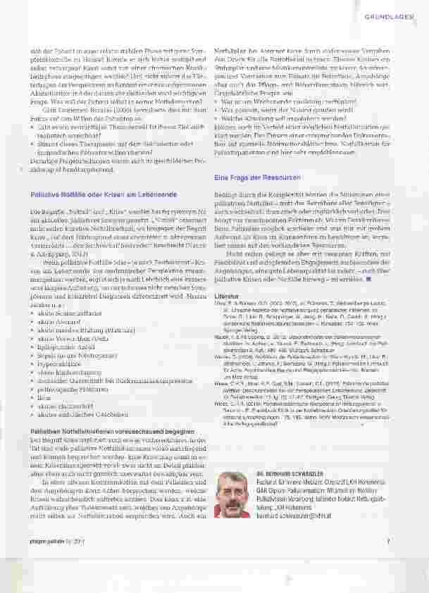 Vorschauseite 4: Notfallsituationen weniger ist manchmal mehr