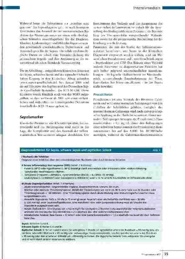 Vorschauseite 2: Sepsis - die unterschätzte Gefahr