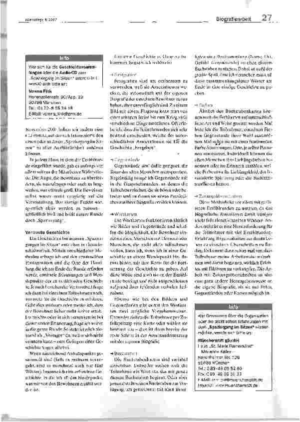 Vorschauseite 2: In Gemeinschaft
