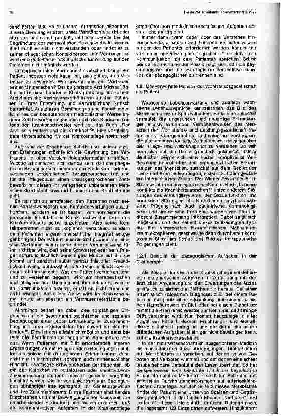 Vorschauseite 3: Pädagogische Probleme in der Krankenpflege