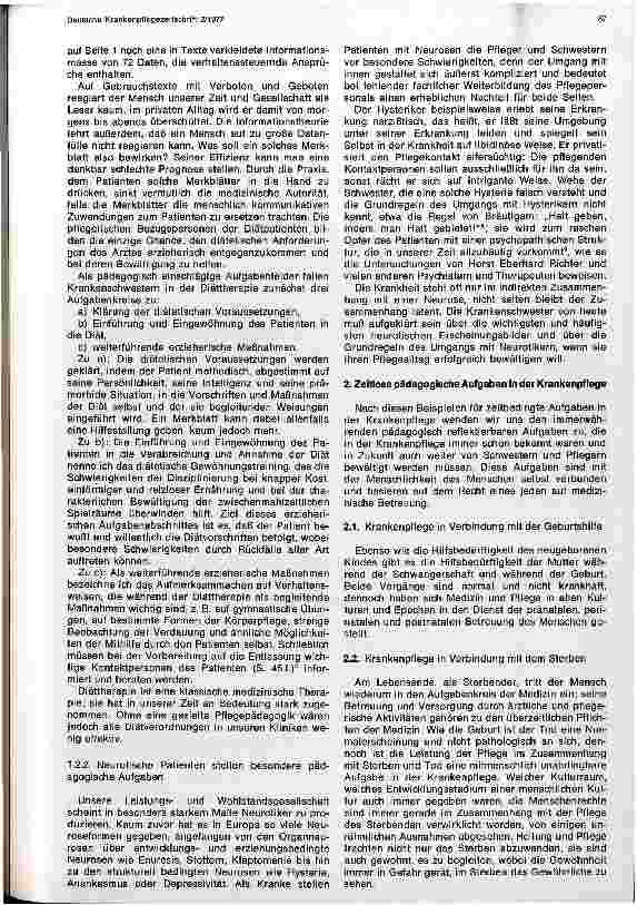 Vorschauseite 4: Pädagogische Probleme in der Krankenpflege