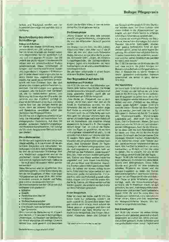 Vorschauseite 2: Begegnung mit Behinderten