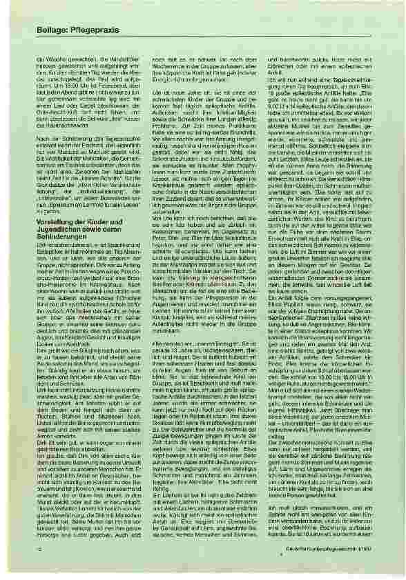 Vorschauseite 3: Begegnung mit Behinderten