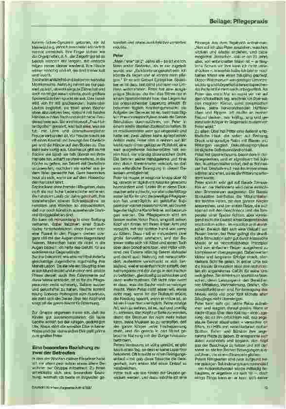Vorschauseite 4: Begegnung mit Behinderten