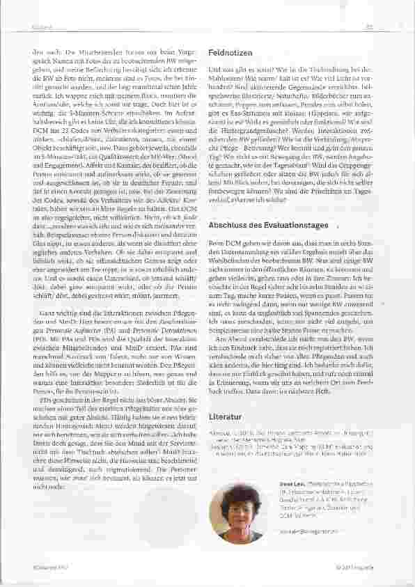 Vorschauseite 3: DementiaCareMapping (DCM) Berichte aus der Praxis
