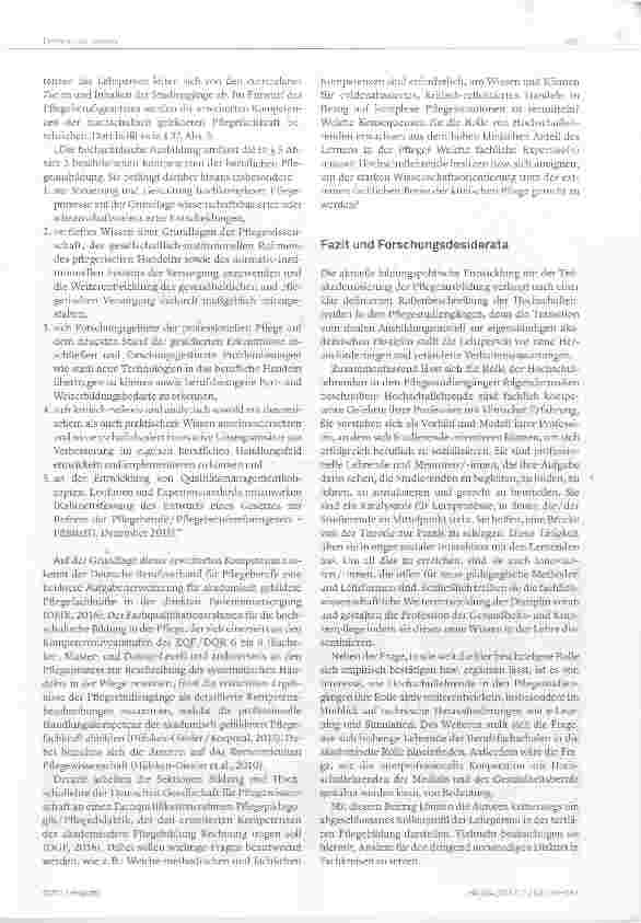 Vorschauseite 5: Pflegepädagogen an der Hochschule Die Rolle der Lehrperson im Zuge der Teilakademisierungder Pflegeausbildung in Deutschland