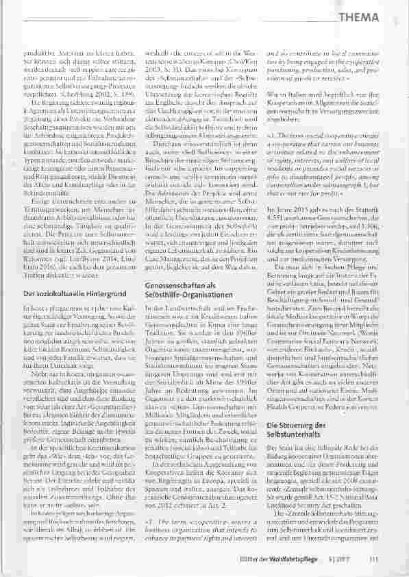 Vorschauseite 2: Selbsthilfe als kooperativer Selbstunterhalt