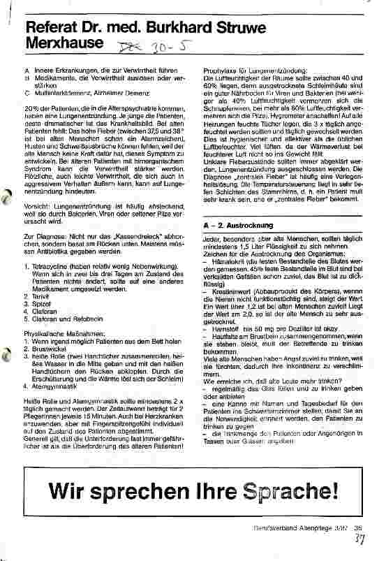 Vorschauseite 1: Referat Merxhause