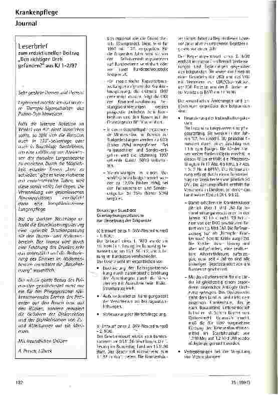 Vorschauseite 3: Die Zuknft unseres Krankenhauswesens Die Rahmenbedingungen der 3. Stufe der Gesundheitsreform
