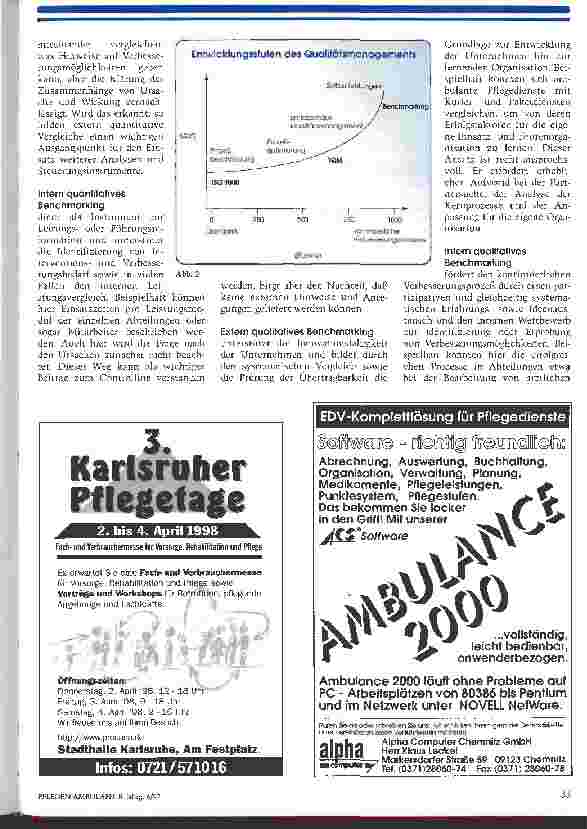 Vorschauseite 3: Von den besten Lösungen lernen Benchmarking: Eine Methode, die auch für ambulante Pflegedienste hilfreich sein kann