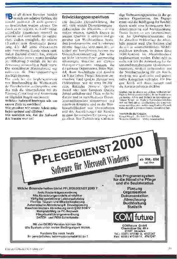Vorschauseite 5: Von den besten Lösungen lernen Benchmarking: Eine Methode, die auch für ambulante Pflegedienste hilfreich sein kann