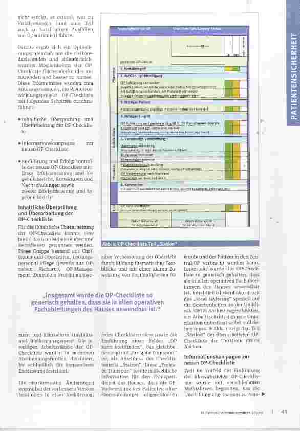 Vorschauseite 2: Lückenlose Umsetzung