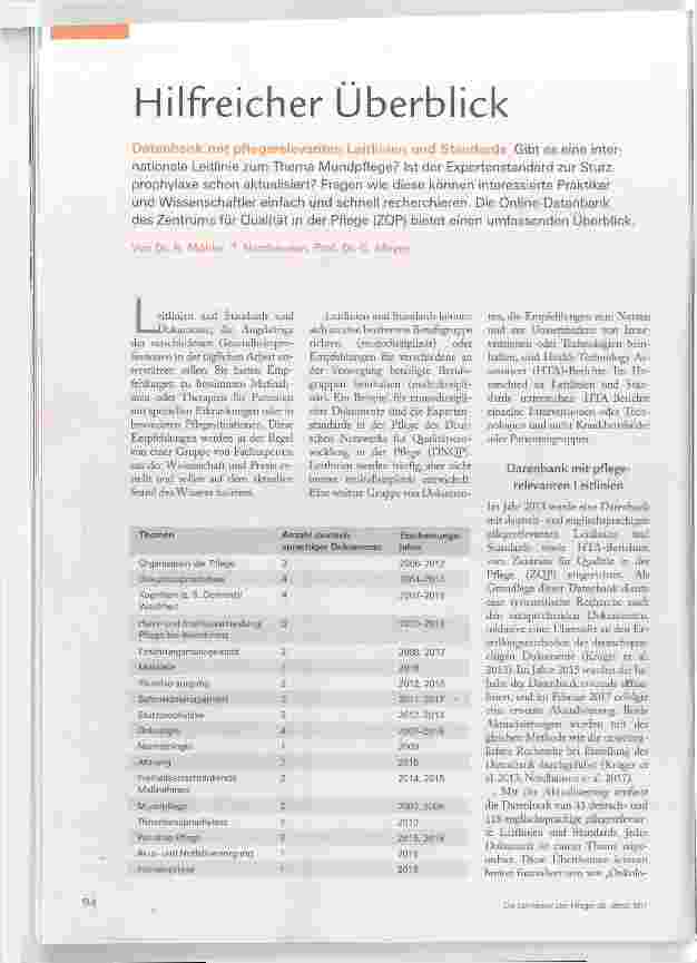 Vorschauseite 1: Hilfreicher Überblick